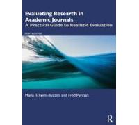 Evaluating Research In Academic Journals