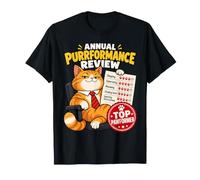 Évaluation annuelle des Performances Funny Cat Performance Review Cat T-Shirt