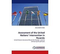 Evaluation de l'intervention des Nations Unies au Rwanda