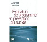 Évaluation de programmes en prévention du suicide - Brian L. Mishara - Edk Dufour Krief Eds - broché - Etude