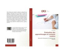 Évaluation des apprentissages et contexte scolaire - Léo Laroche - Universitaires Europeennes - broché - Essai