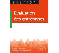 Évaluation des entreprises - Gérard Hirigoyen - Ellipses - broché - Guide