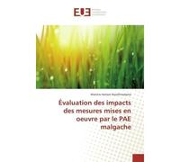 Évaluation des impacts des mesures mises en oeuvre par le PAE malgache - Manitra Harison Razafintsalama - Universitaires Europeennes - broché - Livre