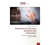 Évaluation du processus de gestion des attestations - Kadja Fredia Leandre Boidi - Universitaires Europeennes - broché - Essai