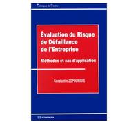 Evaluation du risque de défaillance de l'entreprise