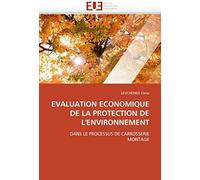 Evaluation Economique De La Protection De L''environnement