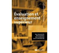 Évaluation et enseignement supérieur 2013 - Collectif - De Boeck Supérieur - broché - Scolaire / Universitaire