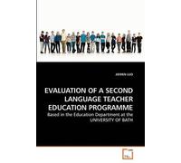 Evaluation Of A Second Language Teacher Education Programme
