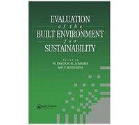 Evaluation Of The Built Environment For Sustainability