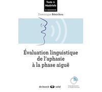 Évaluation rapide de l'aphasie à la phase aiguë