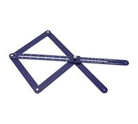 Évaluer Angle de Coin Finder exigences multifonctionnelles en Plastique Angle Protractor pour menuiserie Mesure et Projet de Bricolage S. et 4 Face mécanisme de règle