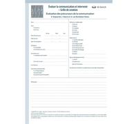 Évaluer la communication et intervenir : formulaire d'évaluation Pack de 25 formulaires - Ilse Noens - De Boeck Supérieur - broché - Manuel