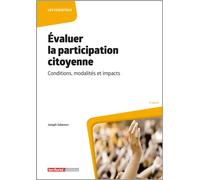 Évaluer la participation citoyenne - Conditions, modalités et impacts Méthode d'évaluation - Joseph Salamon - Territorial - broché - Etude
