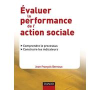 Évaluer la performance de l'action sociale: Comprendre le processus, construire les indicateurs