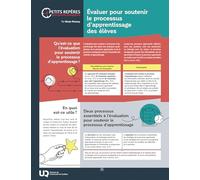 Évaluer pour soutenir le processus d'apprentissage des élèves (2025)