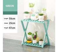 Evaluflower-Présentoir D'étagère Pour Plantes",Support De Balcon,Pots De Salon,Meubles D'extérieur,"Pot De Fleurs Multicouche En Bois - Type Green 50cm