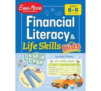 Evan-Moor Financial Literacy and Life Skills for Kids, Age 8 - 9 Workbook
