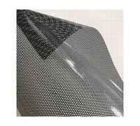 EVANEM 1pcs Fly Fly Eye Perforated Tint Mesh Film Noir Vision À Une Seule Façon, pour La Voiture Scooter Moto Light Autocollant De Décalcomanie (Size : 20cm x 106cm)