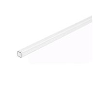 EVANEM Tube Acrylique carré Transparent, Conduit Creux en PMMA, Longueur 200 mm, for projets de Bricolage, système de Refroidissement par Eau, plomberie(8X8X1mm)
