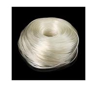 EVANEM Tube Capillaire Transparent en PVC de 10m, Petit Tuyau en Plastique, for la Pisciculture, système Micro-Goutte à Goutte, pièces de Connexion(ID3.5X4.5mm)