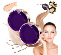 Evanesce Soft Matte Cream Concealer, 2025 New Evanesce Foundation,Soft Matte Full Coverage Concealer Foundation,Concealer Foundation Lasting Full Coverage Waterproof Purple Case (Ivory*2)