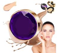 Evanesce Soft Matte Cream Concealer, 2025 New Evanesce Foundation,Soft Matte Full Coverage Concealer Foundation,Concealer Foundation Lasting Full Coverage Waterproof Purple Case (Ivory)