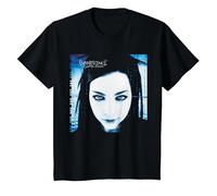 Evanescence Fallen Album T-Shirt, Enfant, Noir, 8 Ans