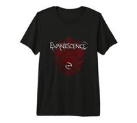 Evanescence Rose Logo T-Shirt Haut de Gamme