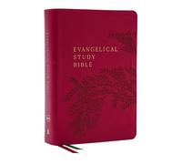 Evangelical Study Bible: Christ-centered. Faith-building. Mission-focused. (NKJV, Pink Leathersoft, Red Letter, Large Comfort Print)