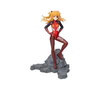Evangelion : 3.0+1.0 Thrice Upon A Time - Statuette Luminasta Asuka Shikinami Langley Vignetteum 30th Anniversary Ver. 23 Cm