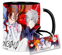 Evangelion 3.0+1.0 Thrice Upon A Time Tasse Ceramique Intérieure et Poignée Noire Mug