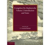 Evangelion DaMepharreshe Volume 2 Introduction and Notes - Cambridge University Press - Cambridge University Press - Livre en Anglais - Paperback Cambridge University PressCambridge University Press (