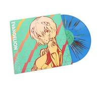Evangelion Finally Limited Edition Blue Rei-nbow Splatter Colored Vinyl