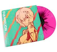 Evangelion Finally Limited Edition Opaque Pink And Magenta Splatter Vinyl