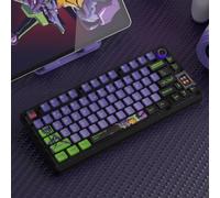 Evangelion Touches Translucides, Clavier De Jeu Mécanique EVA Anime Profil OEM PBT + PC Keycap(EVA-01)