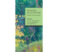 Évangile de la nature - Lucrèce - Actes Sud-Papiers - broché - Théâtre