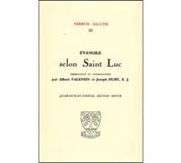 Evangile selon saint luc Joseph Huby (Auteur)