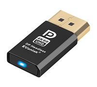 EVanlak 4K60HZ DisplayPort Headless Ghost Display Emulateur pour PC DP factice Plug fit Headless 1080@120Hz-4096x2160@60hz FHD-1Pack