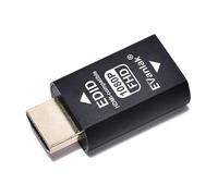 EVanlak HDMI Dvi Vga Dummy Plug Headless Ghost Display Emulator Premium Aluminum PC（Fit Headless-3840x2160@60H New 3RD）