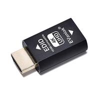 EVanlak HDMI Dvi Vga Dummy Plug Headless Ghost Display Emulator Premium Aluminum PC（Fit Headless-3840x2160@60H New 3RD）