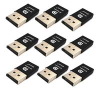 EVanlak Lot de 9 émulateurs d'affichage fantôme sans tête DisplayPort pour PC 4K DP (compatible avec Headless 1080@60Hz-3840x2160@17Hz)