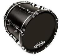 Evans BD22MX1B - Peau de grosse caisse de fanfare noire MX1, 22 pouces