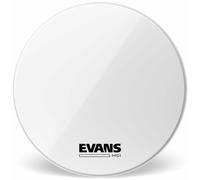 Evans BD24MS1W MS1 Marching Bass White 24" Peaux pour percussions de défilé