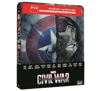 Captain America : Civil War Edition spéciale Fnac Steelbook Blu-ray 3D + 2D