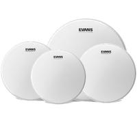 Evans EPP-UV1-R UV1 Coated Rock with UV1 Coated Snare Batter Set de peaux