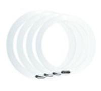 Evans Lot de bagues E‑Ring ER-ROCK – 25,4 / 30,5 / 35,6 / 40,6 cm