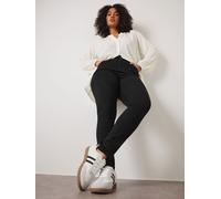 Evans Evans Black High Waisted Skinny Jeans