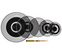 Evans db One Rock Pack + Snare and bass Drumhead