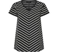 Evans Evans Jersey Slub Black T-Shirt