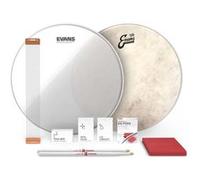 Evans Kit Tune Up Calftone Pour Caisse Claire 14'' Peaux de tom ou caisse claire 14 G